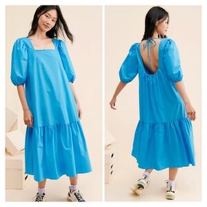 Anthropology Boho Just Female Park Midi Dress